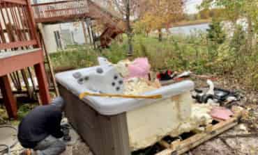 Hot Tub Removal Services image